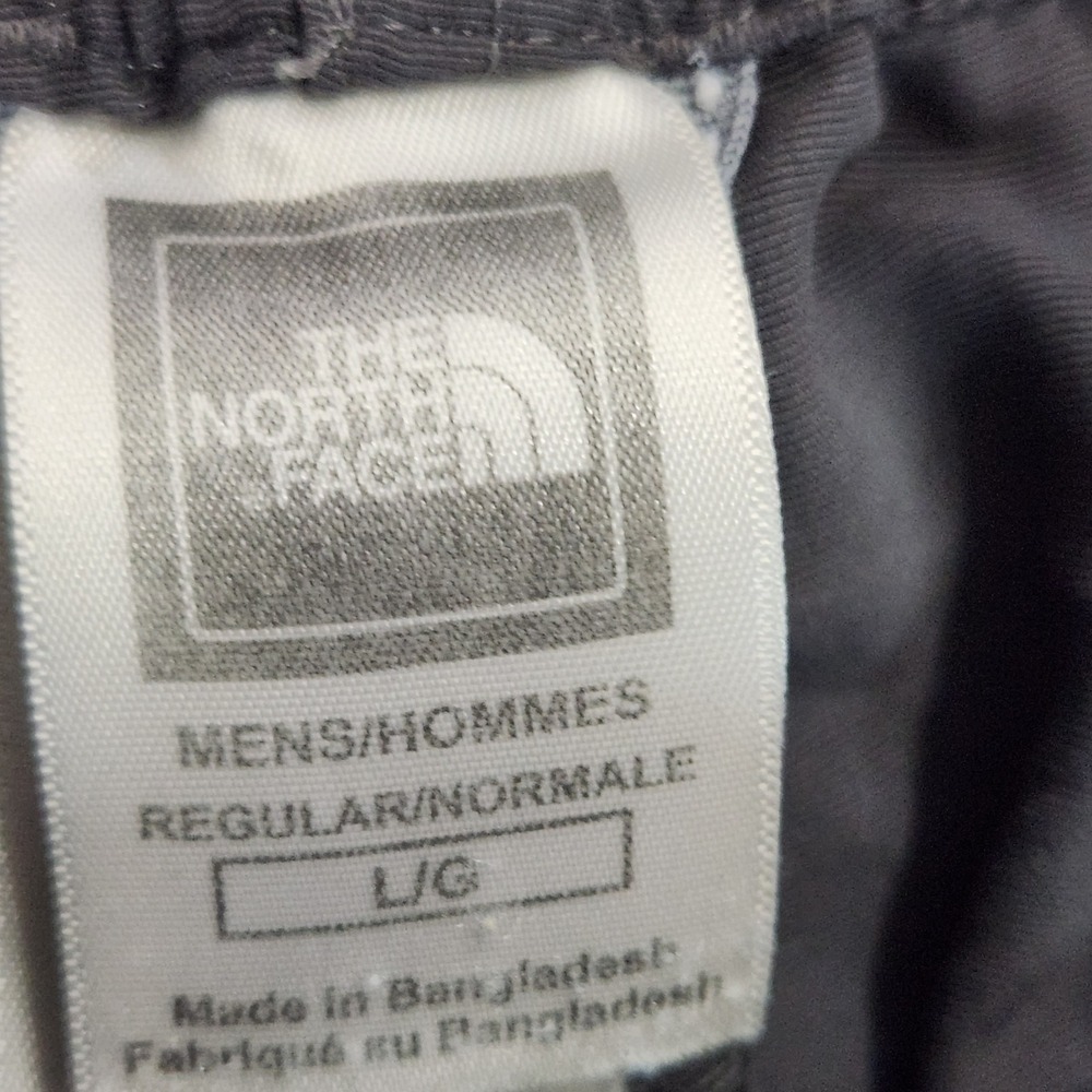 The North Face Mens Cargo Shorts Gray Nylon Belted Hiking Outdoor Size Large - Picture 3 of 4